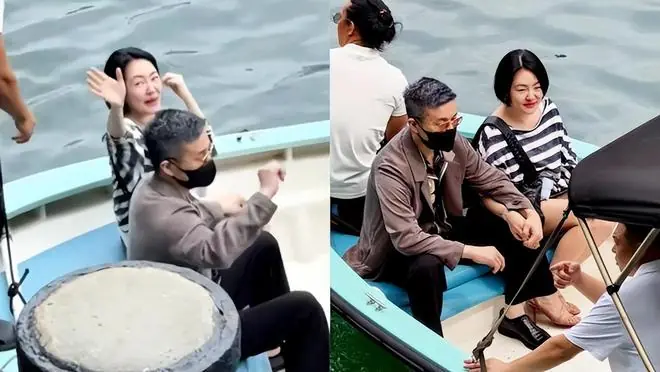 小S许雅钧甜蜜互动